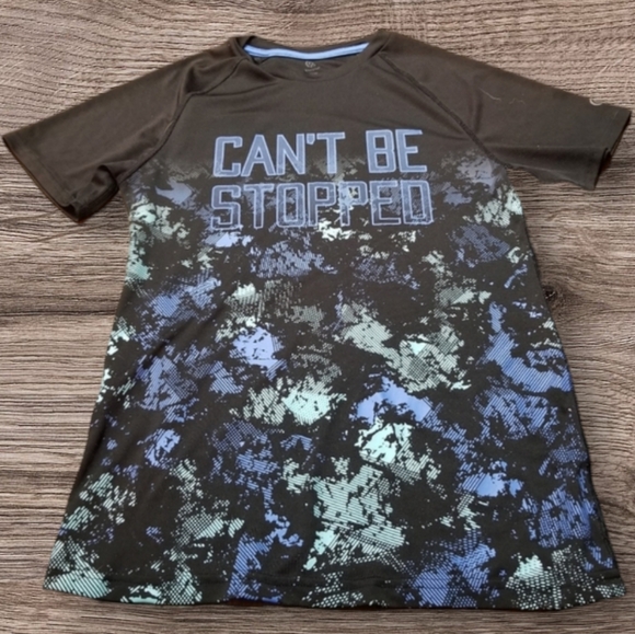 CHAMPION BOYS ATHLETIC "CANT BE STOPPED" T-SHIRT - Picture 1 of 6